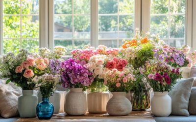 Transformez votre intérieur avec une déco florale : une décoration fraîche et une bouffée d’oxygène dans sa maison en version végétale verticale